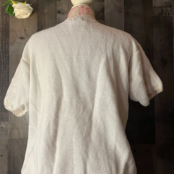 MARGULES VINTAGE FLOWER CARDIGAN LIKE BRAND NEW SIZE LARGE BUTTON DOWN S… - Picture 6 of 10